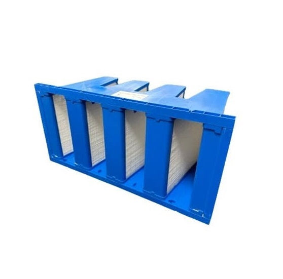 V-BANK MICROGLASS FILTER _ (12x24x12) _ Pack of 2 Filters