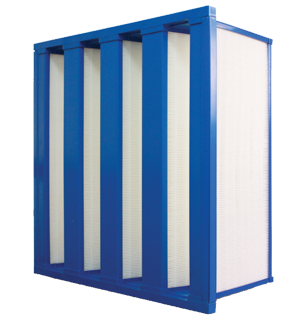 V-BANK MICROGLASS FILTER
